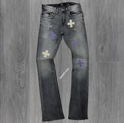 SYP - stacked Patch Denim - Smoked Grey 2344