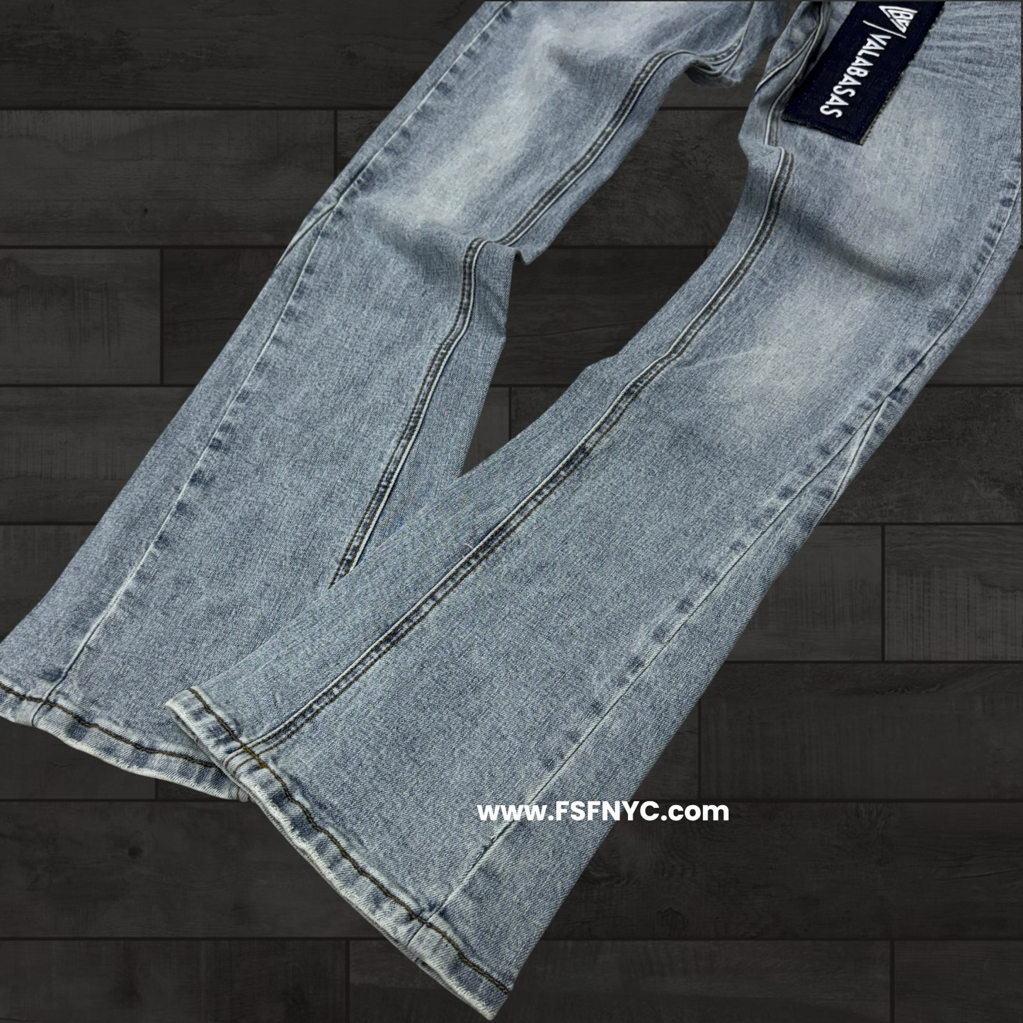 Valabasas - Mr Stacked Jeans - Denim Blue - 1005