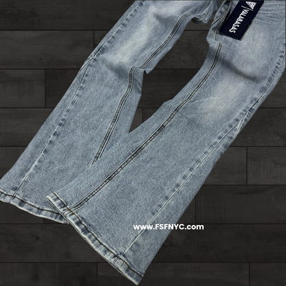Valabasas - Mr Stacked Jeans - Denim Blue - 1005