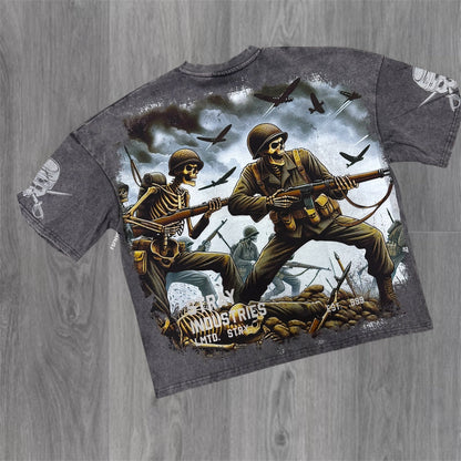 Stray -  Apocalypse T-shirt - Charcoal- 1753
