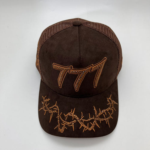 Hudson - “Chains”  777 Trucker hat - Brown V2