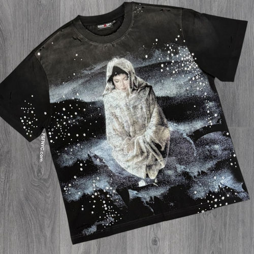 Con -  Devine T-shirt - Black Wash - 11