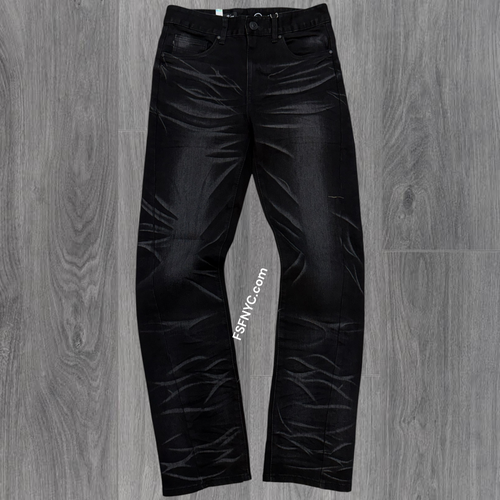 Rise - Faded Denim - Obsidian Black F233