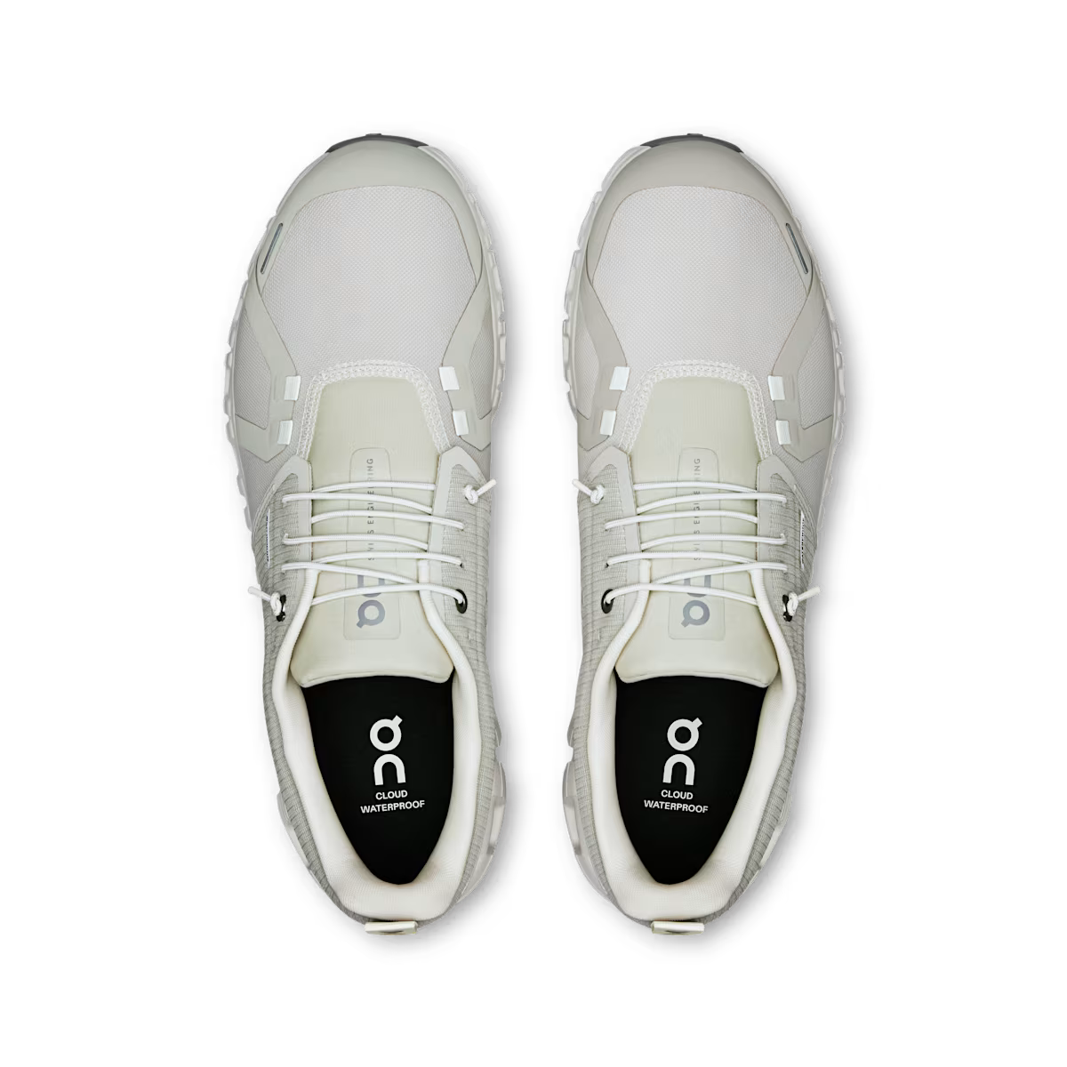 On Running Cloud 6 Waterproof Pelican Ghost