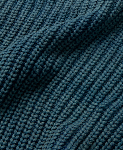3 Gauge 'Real Indigo' Knit