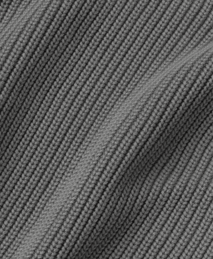 7 Gauge 'Mud Gray' Knit
