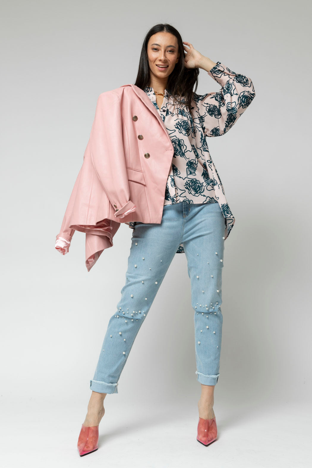 Gathered Shirt 60215 H