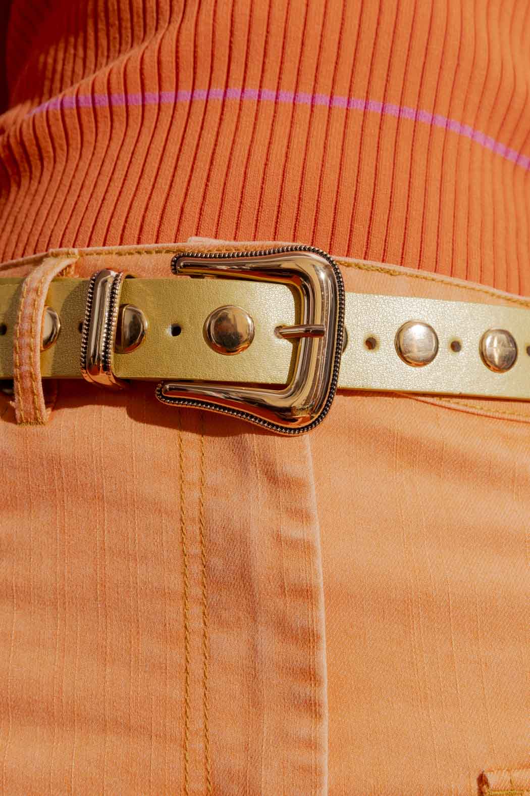 Gold Stud Belt