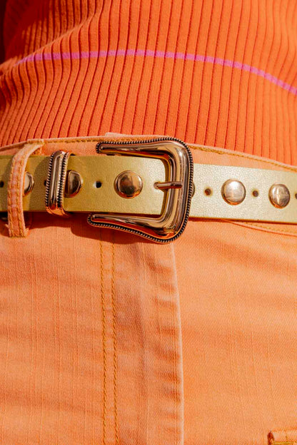 Gold Stud Belt