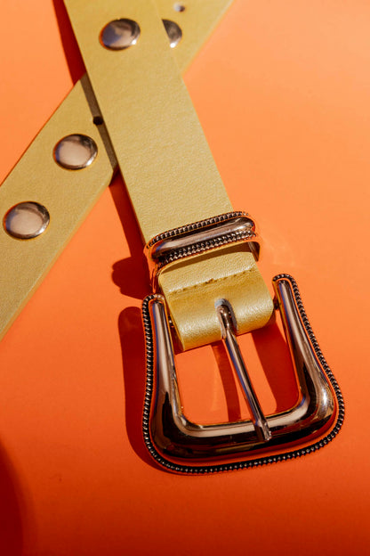 Gold Stud Belt