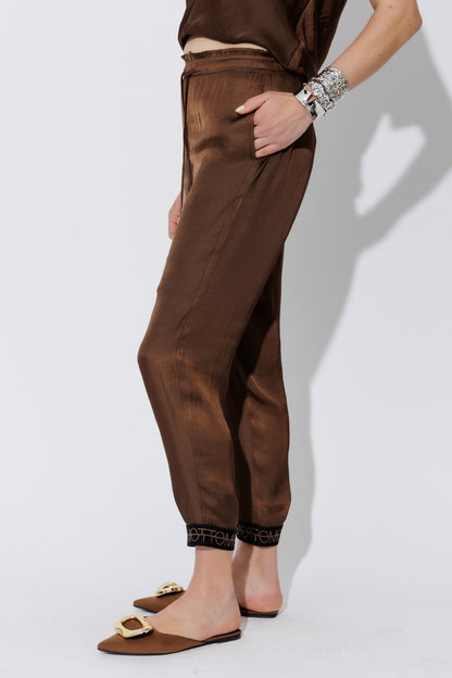 Chocolate Glow Pull On Pant