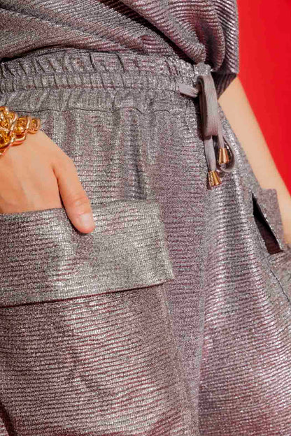 Charcoal Sparkle Cargo Short