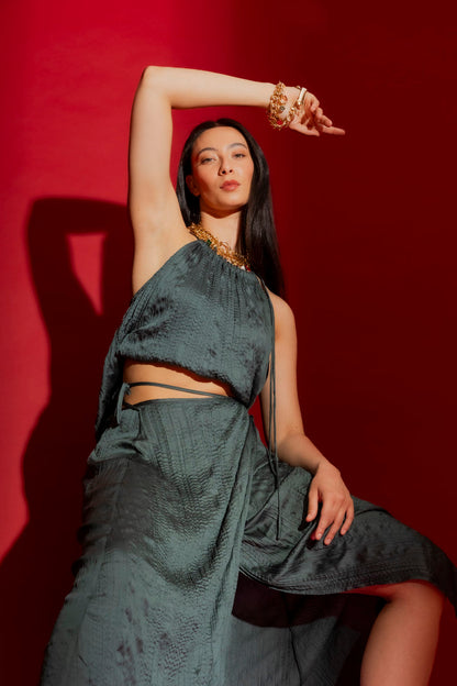 Forest Drawstring Cami