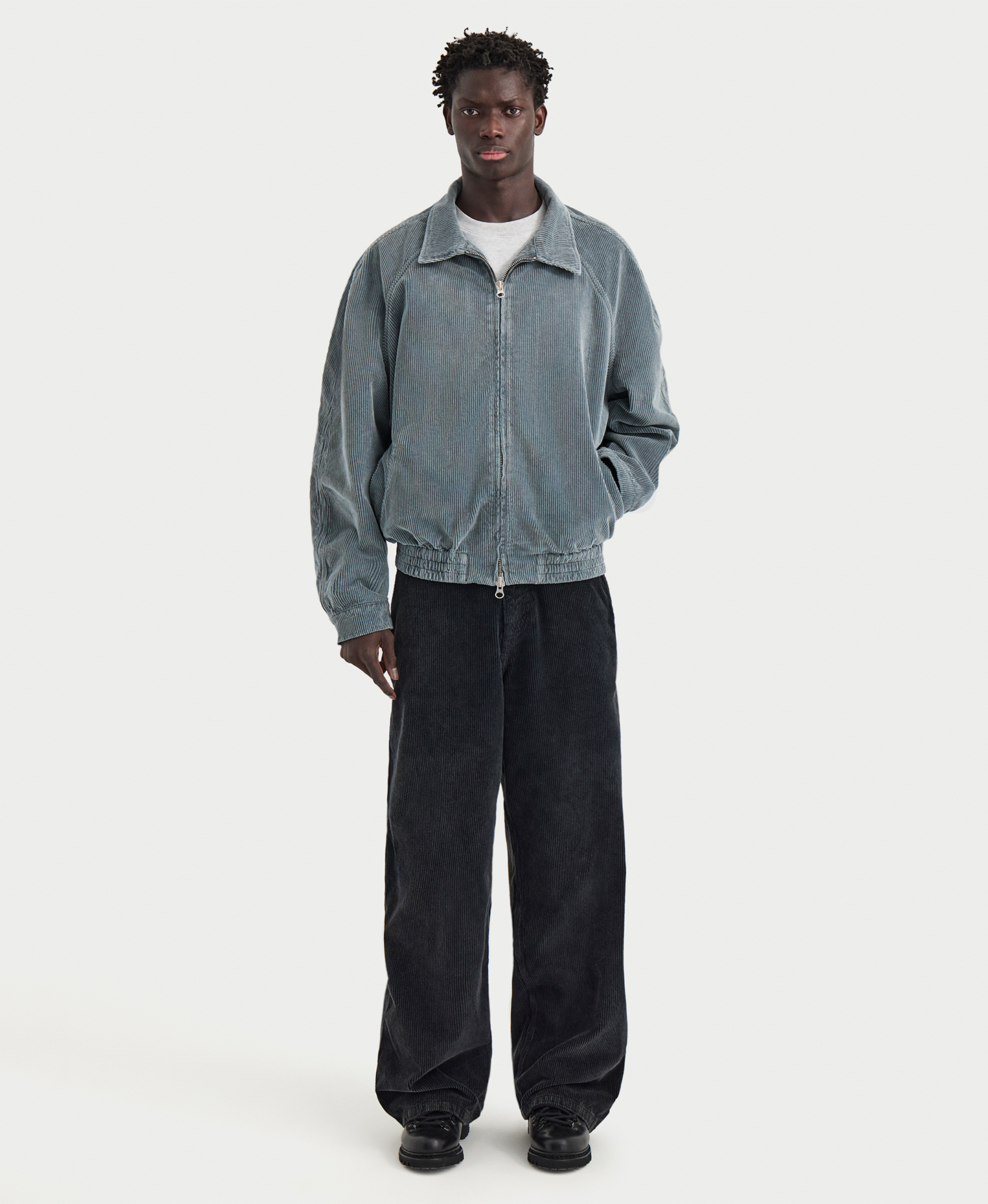 'Gray' Corduroy Jacket