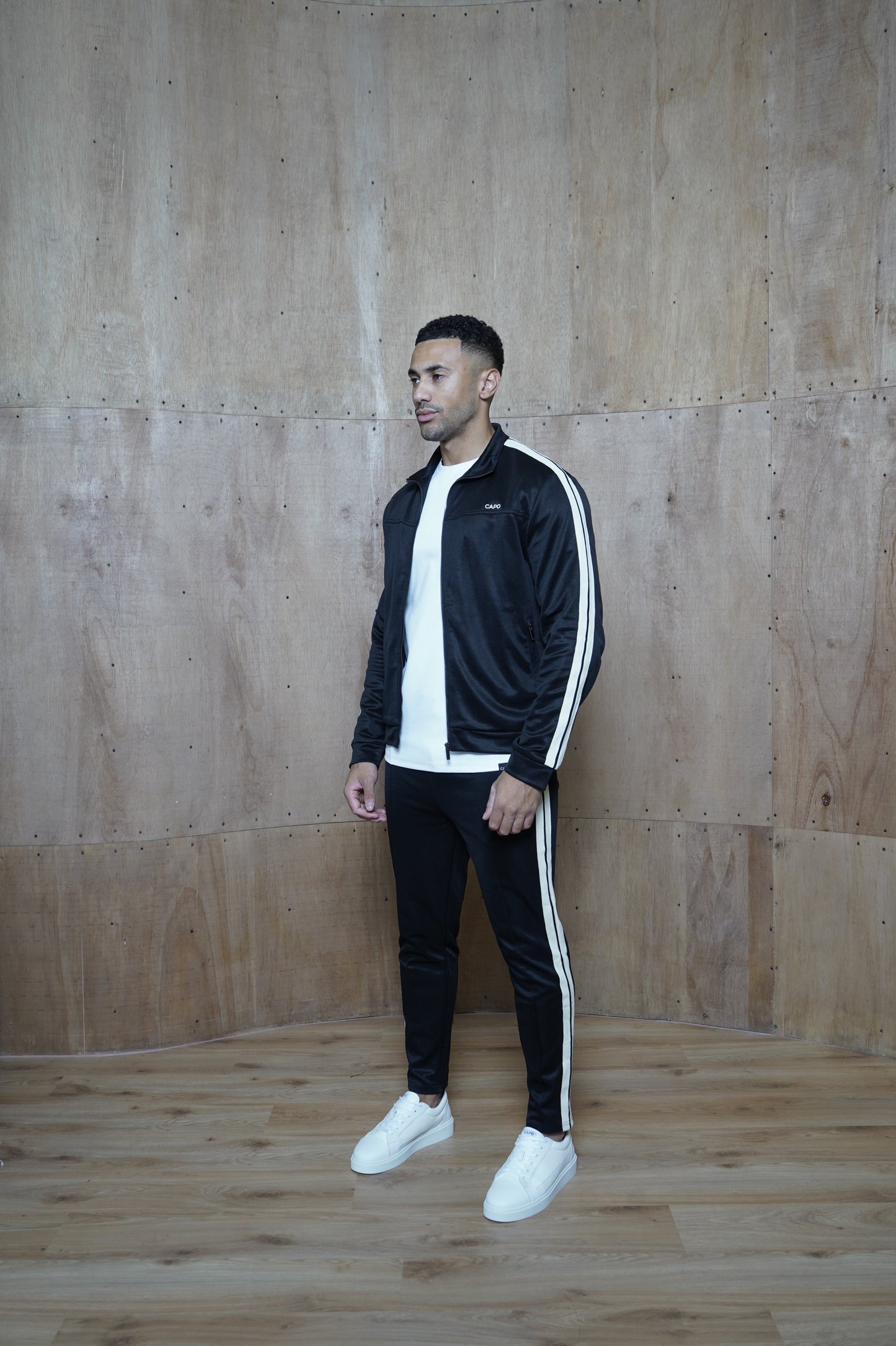 Capo Tape Track Jacket - Black