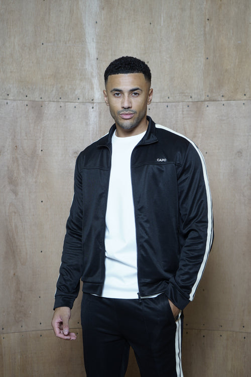 Capo Tape Track Jacket - Black