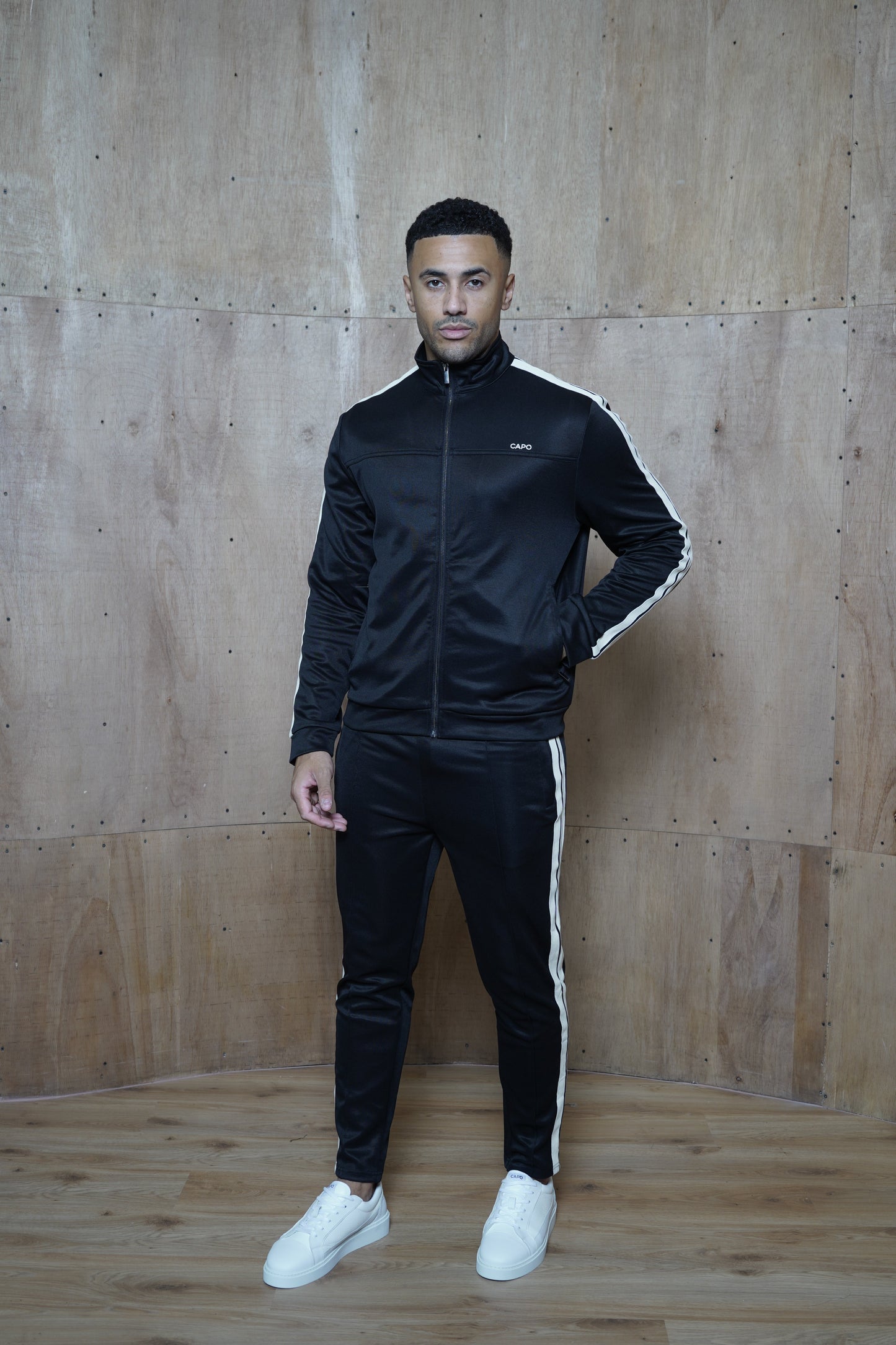 Capo Tape Track Pant - Black