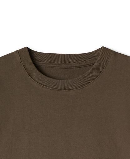 300 GSM 'Mocha Brown' T-Shirt