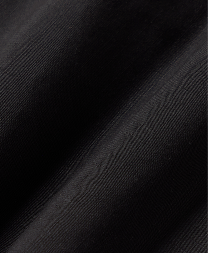'Jet Black' Ripstop Short Cargo Pants