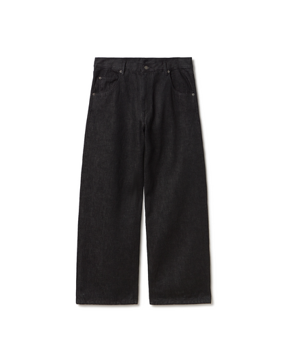 14oz 'Black' Raw Selvedge Denim Jeans