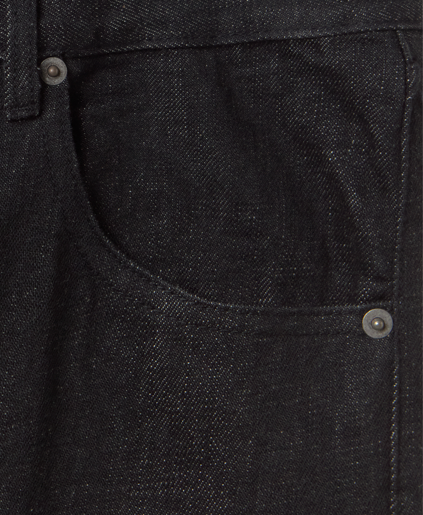 14oz 'Black' Raw Selvedge Denim Jeans