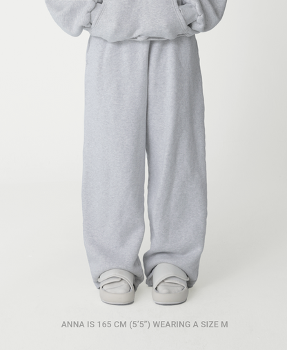 450 GSM 'Iron Gray' Straight-leg Pants