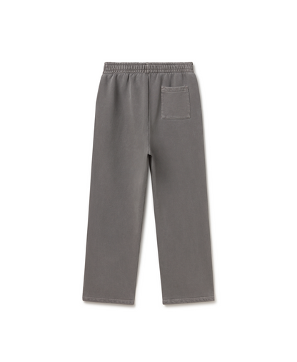 600 GSM 'Mud Gray' Straight-leg Pants