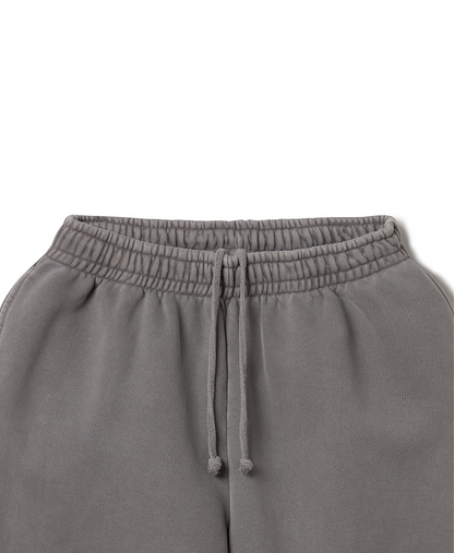 600 GSM 'Mud Gray' Straight-leg Pants