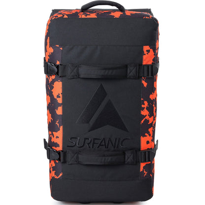 Surfanic Maxim 3.0 70L Roller Bag - Orange Map