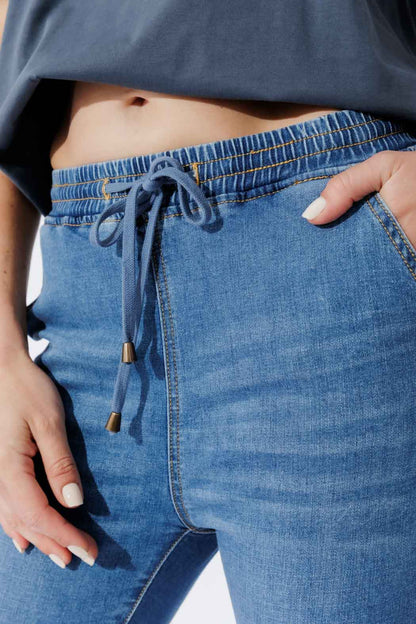 Denim Pull On Jogger Jean