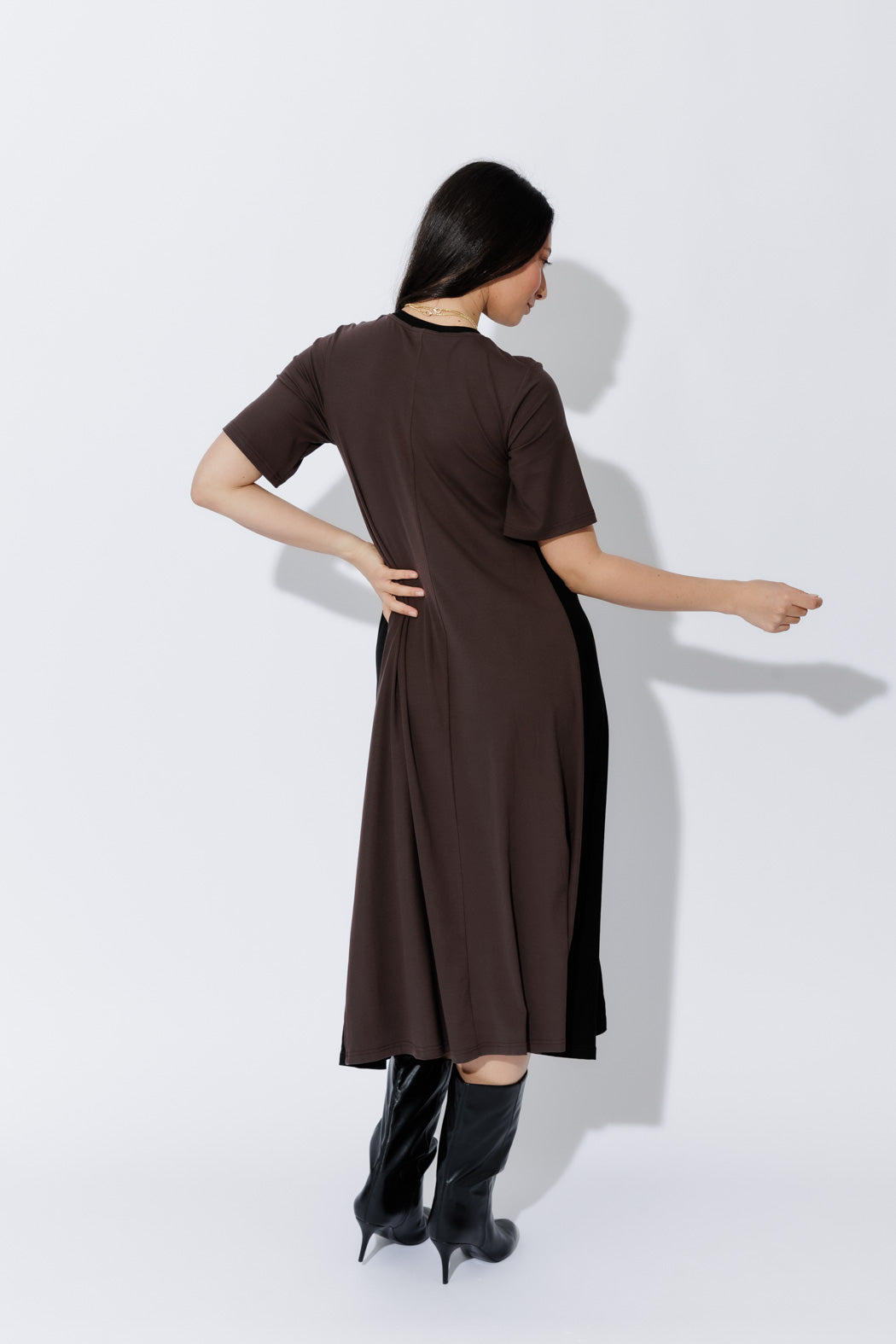 Chocolate Tencel Miracle Dress
