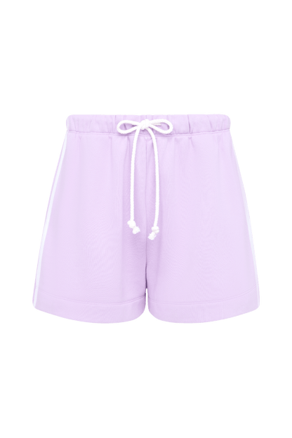 French Terry Track Short | Orchid