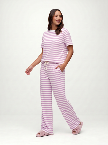 Seaside Pant | Orchid Stripe