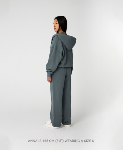 450 GSM 'Navy Blue' Zipper