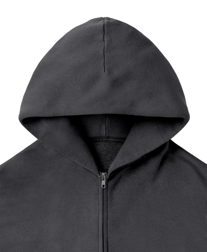 450 GSM 'Anthracite' Zipper