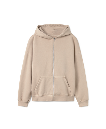 600 GSM 'Tan' Zipper