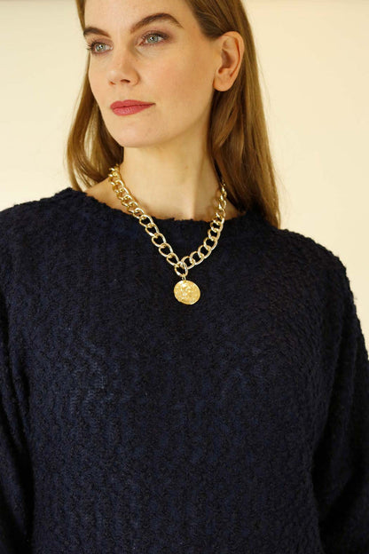 Gold Coin Necklace - SALE