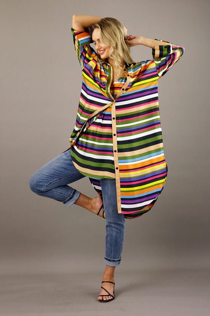 Colour Strip Nano Amber Shirt