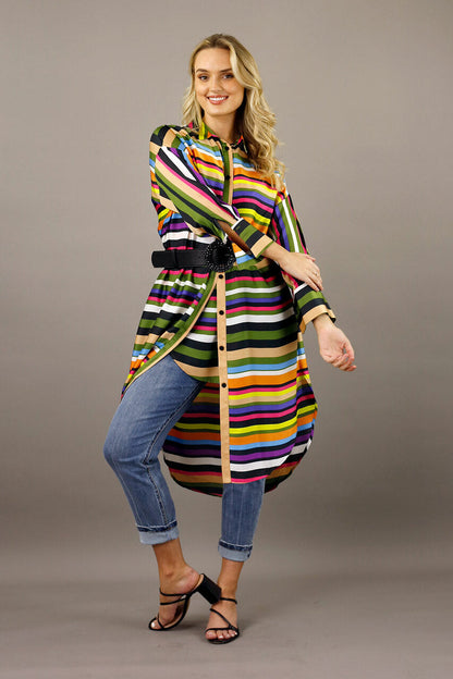 Colour Strip Nano Amber Shirt