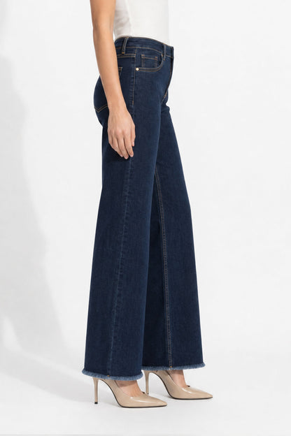 Dark Denim Mid Rise Jean