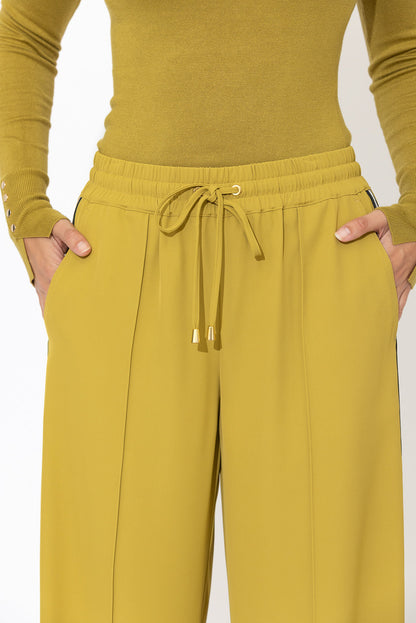 Chartreuse Euro Pintuck Sport Pant